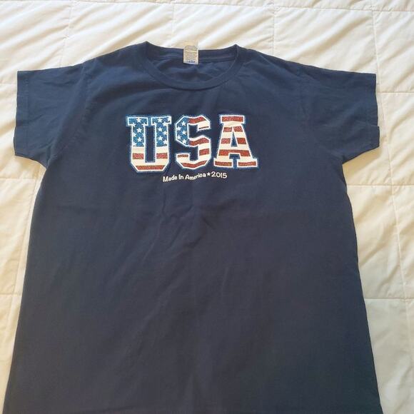 Made in the USA medium 8/10 youth tee - Picture 1 of 5